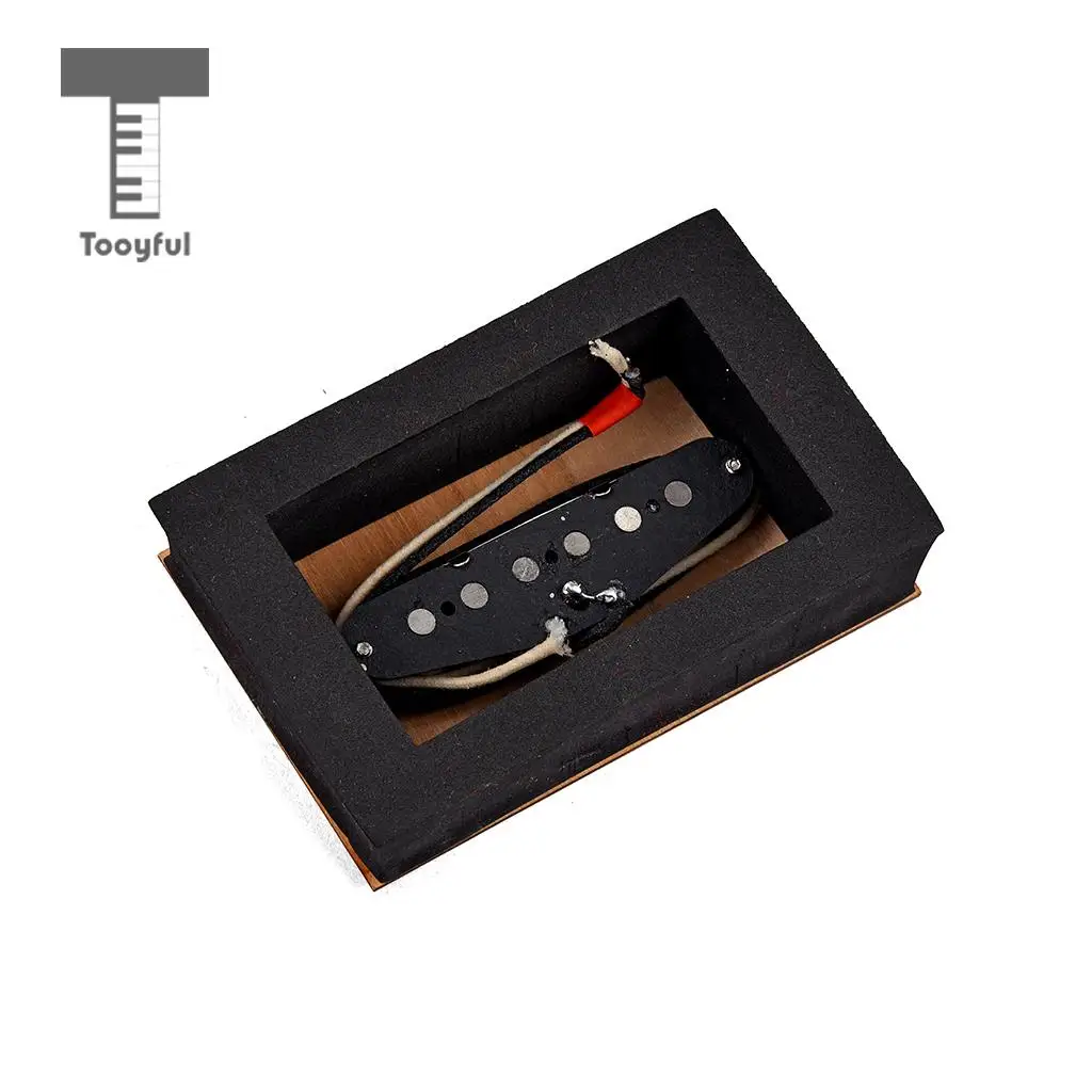 Tooyful Alnico 5 Vintage Single Core Copper Lead Telecaster Pickup Set for TL Electric Guitar 