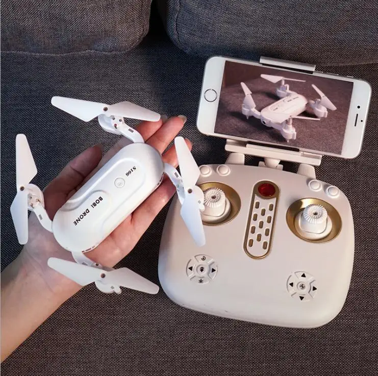 Newest WIFI FPV folding tumbler rc drone S 166 2 4G attitude hold headless mode 2