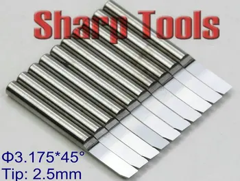 

2.5mm tip 45 degree V carbide PCB router bits cnc wood cutter for CNC engraving, router bit woodworking milling machine cutter