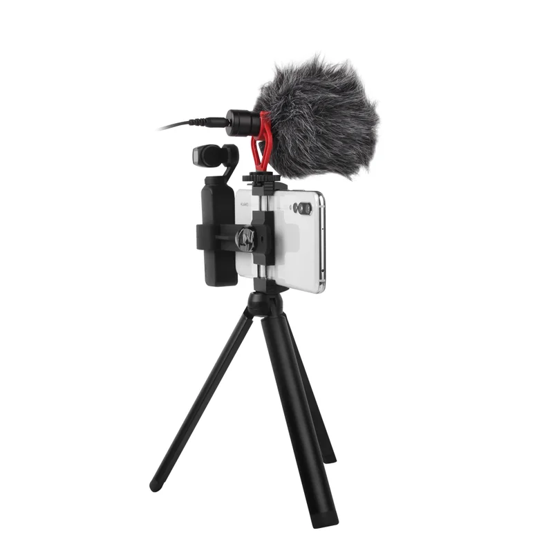 

for DJI OSMO Pocket Camera Handhend Gimbal phone Fixing Clamp + Extending Rod +Tripod Holder for DJI OSMO Pocket Accessories