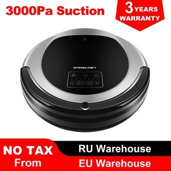 

(FBA)LIECTROUX Robot Vacuum Cleaner B6009,Map Navigation,Smart Memory,Suction 3000pa,Dual UV Lamp,Wet Dry Mop,Wifi App aspirador