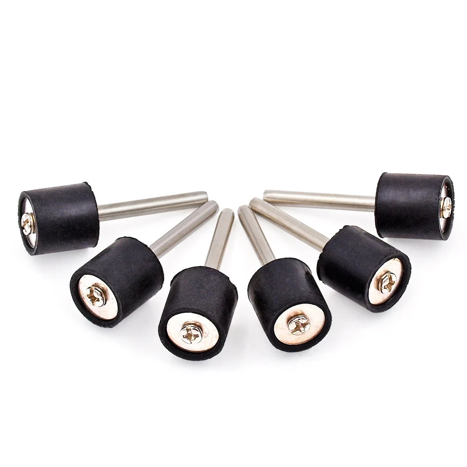 10pcs Screw Mandrel For Dremel 6.35x6.35mm Sanding Wheel Mandrel