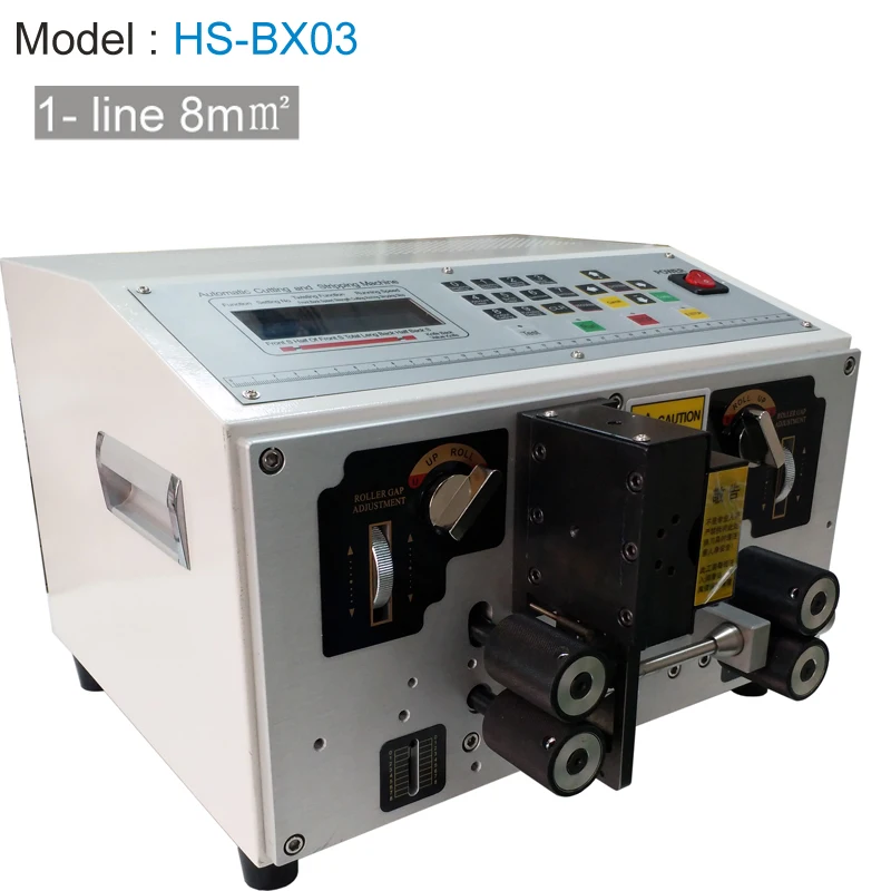

Wire Stripping Machine Four-Wheel Drive High Speed Automatic Cable Wire Cutting and Peeling Machine from 0.1 to 8mm2