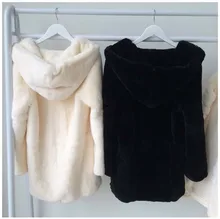 Real natural Genuine full pelt rex Rabbit Fur Coat whole skin fur jacket women fashion winter