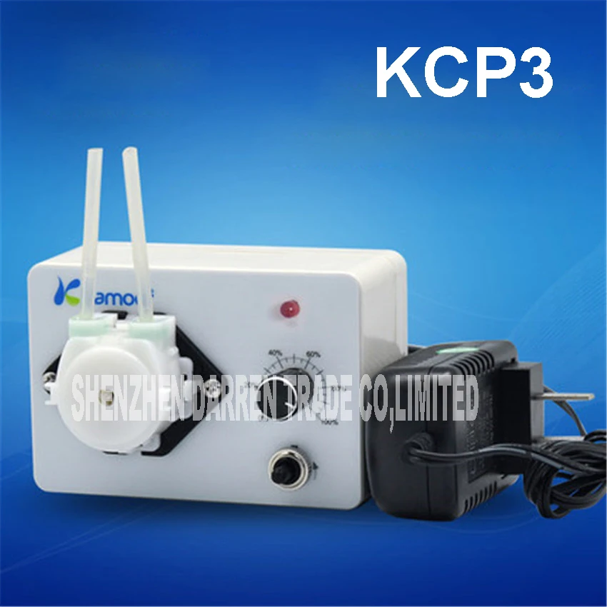 KCP3 small peristaltic pump with 24 V stepper motor aluminum alloyin