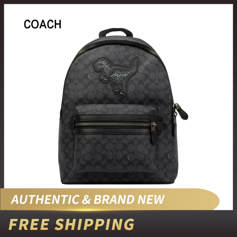 

COACH ACADEMY BACKPACK IN SIGNATURE CANVAS WITH REXY 67851