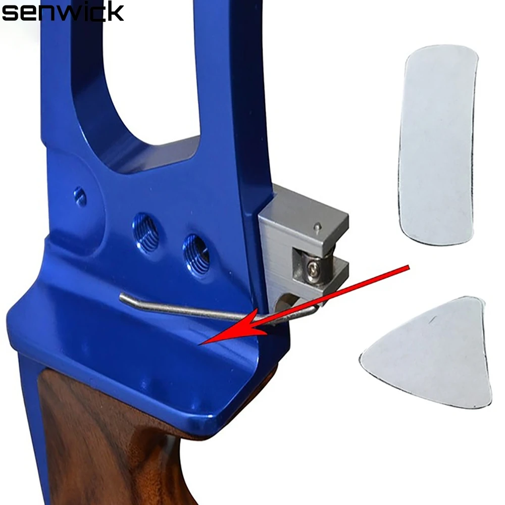 Senwick Brand Recurve Bow Archery Arrow Rest with Seal Skin Material for Left Right Hand Archery