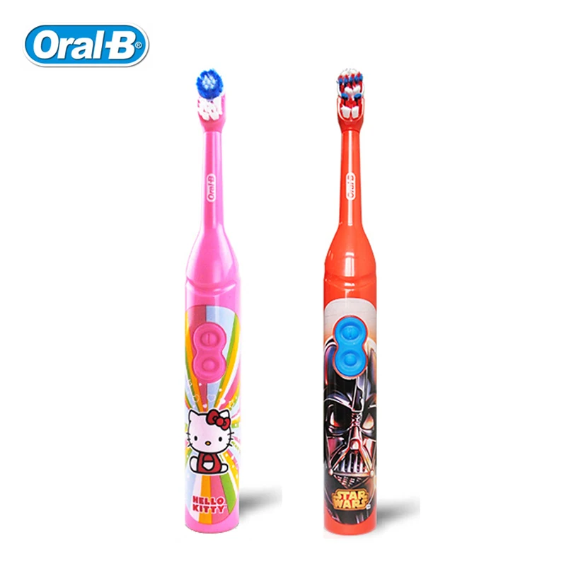 Oral B Children Electric Toothbrush Tooth Protection Gum Care Stain Removal Braun Rotating Electric Toothrush for Kids 3+