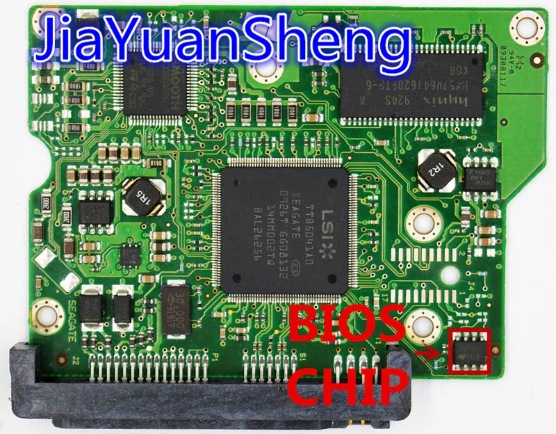 

Seagate HDD PCB Jia Yuan Sheng 100468303 REV A Have bios / 100471144 , 100470991 , 100470989 / ST3250310AS , ST3250410AS