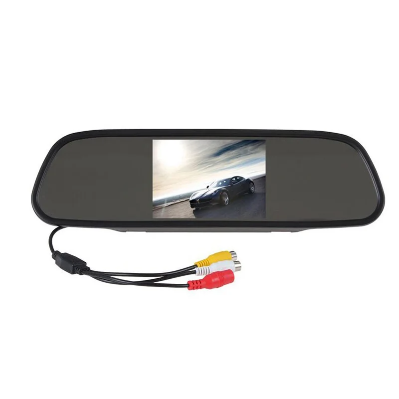 XYCING 5 дюймов TFT lcd Автомобильный Монитор 480x272 пикселей зеркало заднего вида RVC-215+ E318 ночное видение Водонепроницаемая Автомобильная камера заднего вида - Цвет: only Monitor