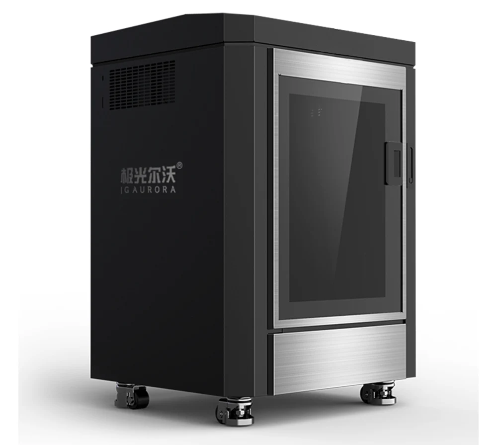 buy JGAURORA A9 3D Printer Large Build Size 500*400*600mm Industrial 3D Printing Machine 4 Seperate Extruders 0.4 0.6 0.8 1.0mm