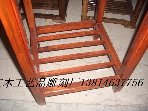 

Redwood flower racks mahogany dark wenge several small side table vase flower pots shelf base