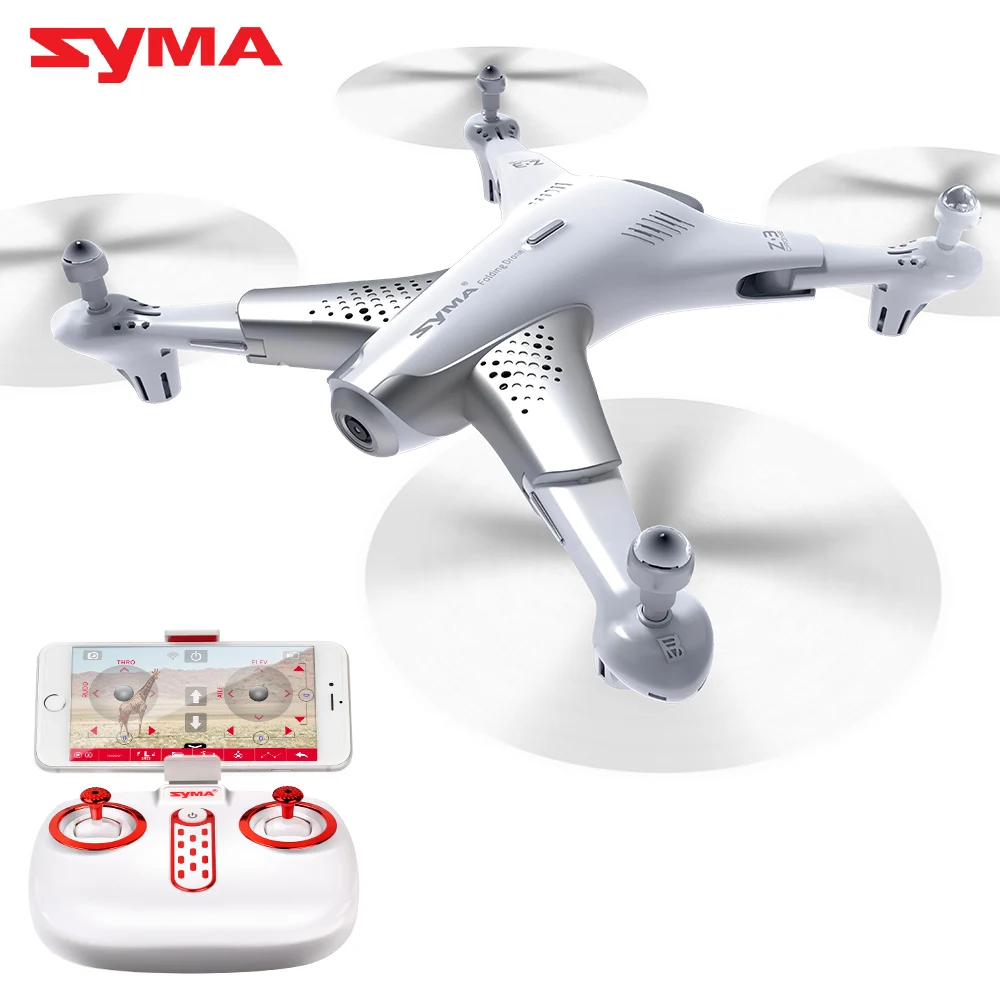 Syma Z3 Умный складной Радиоуправляемый Дрон с 720p FPV Wi Fi HD камерой Квадрокоптер в