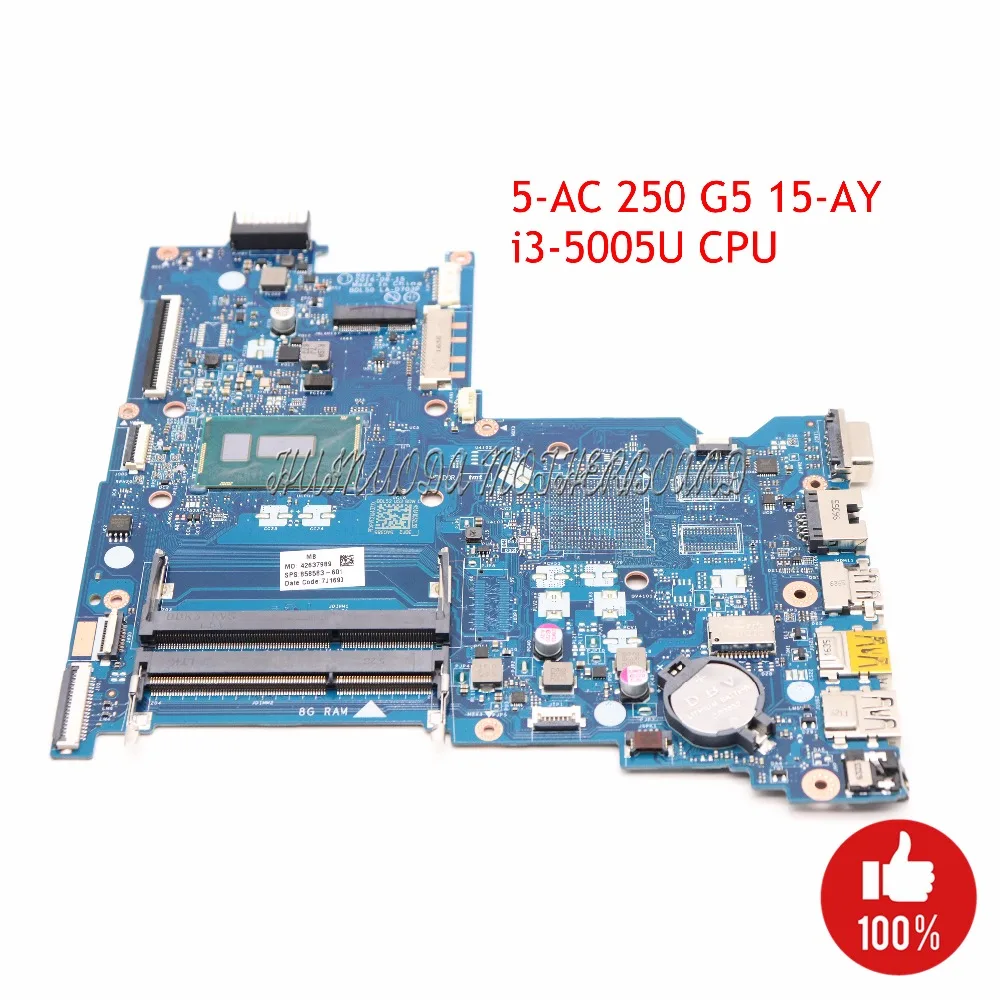 Материнская плата NOKOTION для ноутбука HP 15 AC 250 G5 AY AY005TX 858583 601 001 BDL50 LA D703P DDR3