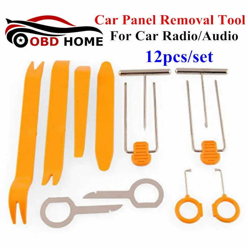 Us 3 99 Latest Design Car Door Tools 12pcs Set Auto Car Radio Door Panel Clip Trim Remover Removal Pry Tool Kit Car Removal Tools On Aliexpress