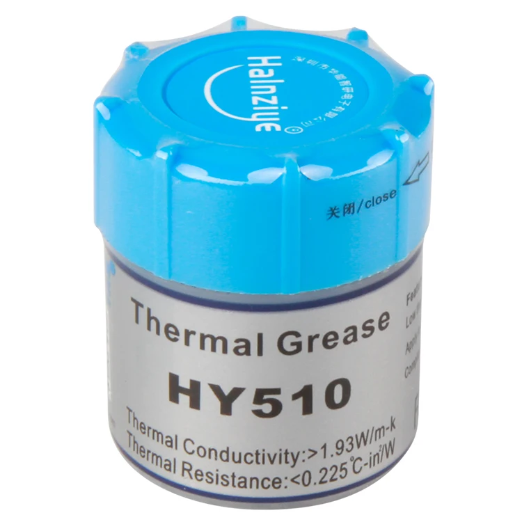 

HALNZIYE HY510 PC Desktop laptop CPU GPU Cooler FAN Thermal composite Thermal Grease Thermal grease Conductive Heatsink Plaster