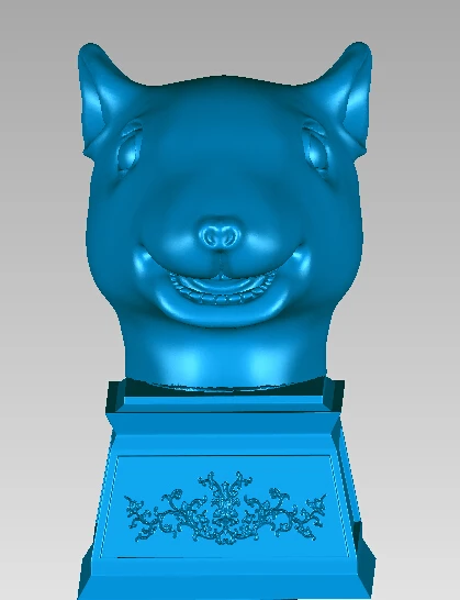 3D модель для ЧПУ резная скульптурная машина в формате STL файл западная культура