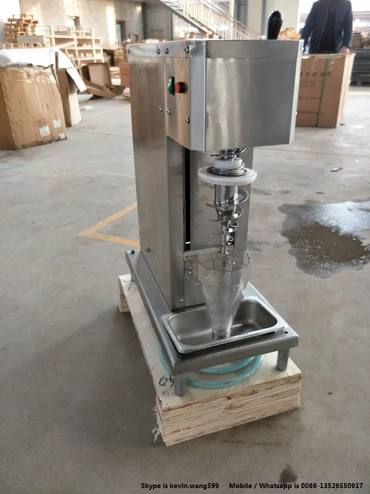 fruit frozen yogurt blending machine (3)
