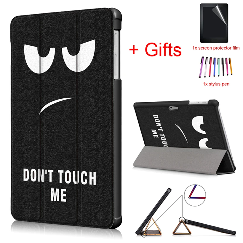 

Slim Magnetic Folding Stand Case for Microsoft Surface Go 10 inch Tablet Funda Cover +Film+Pen