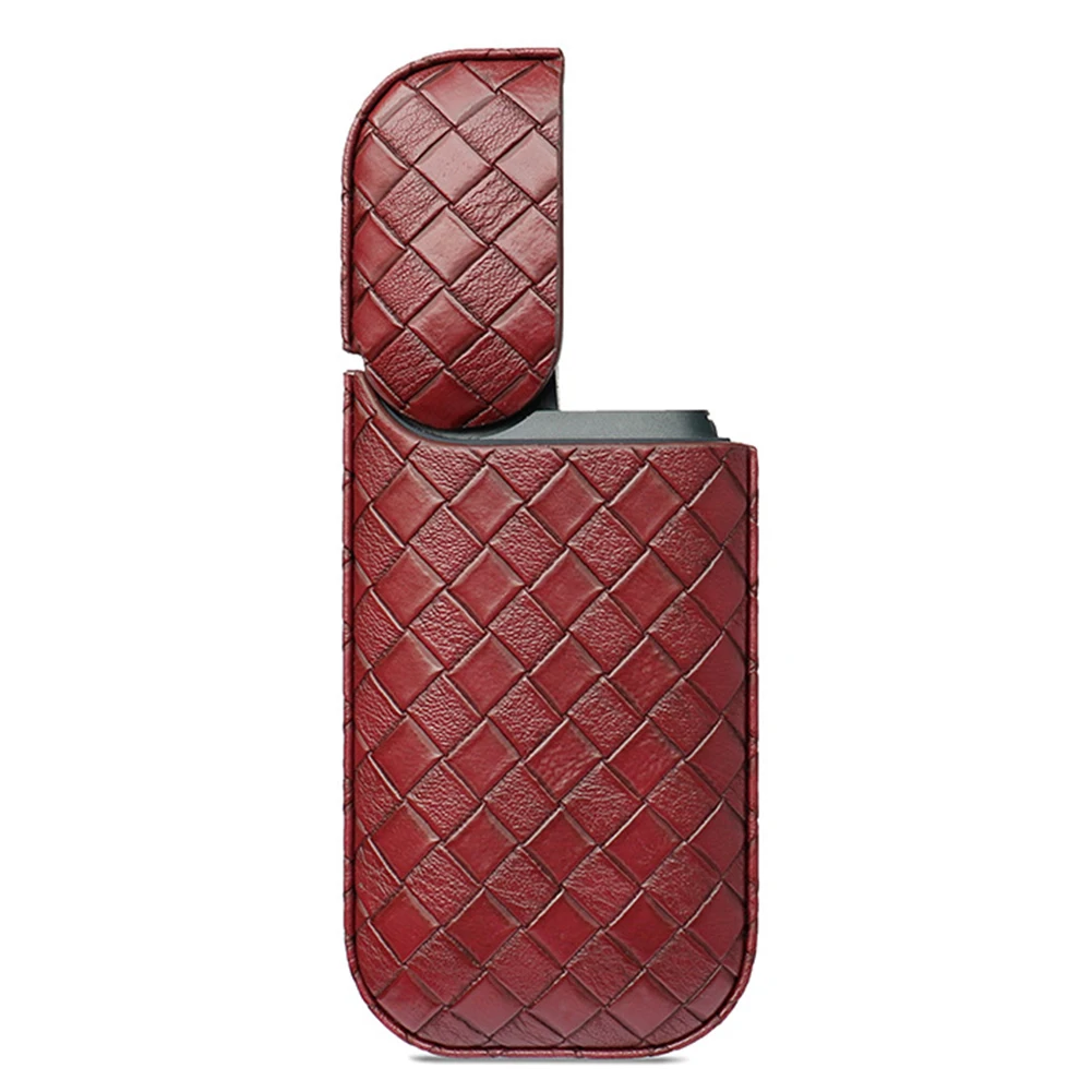 

Gift PU Leather Portable Easy Apply Shockproof Holder Lightweight Accurate Hole Cover Protective Case Anti Fingerprint For IQOS