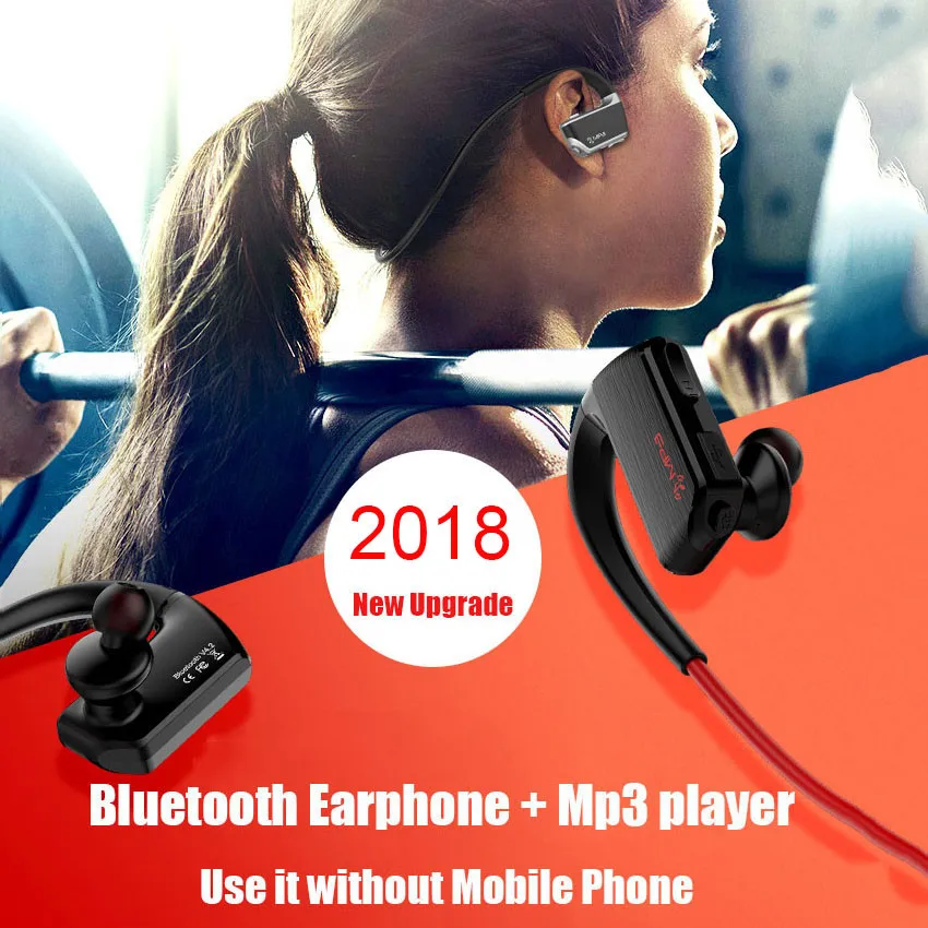 Askmeer 8G Anti-Sweat Mp3 Music Player+Wireless