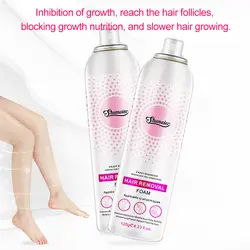 Shumeier безболезненное удаление волос крем мусс пенный распылитель бикини депилятор для ног крем гладкая кожа для женщин и мужчин