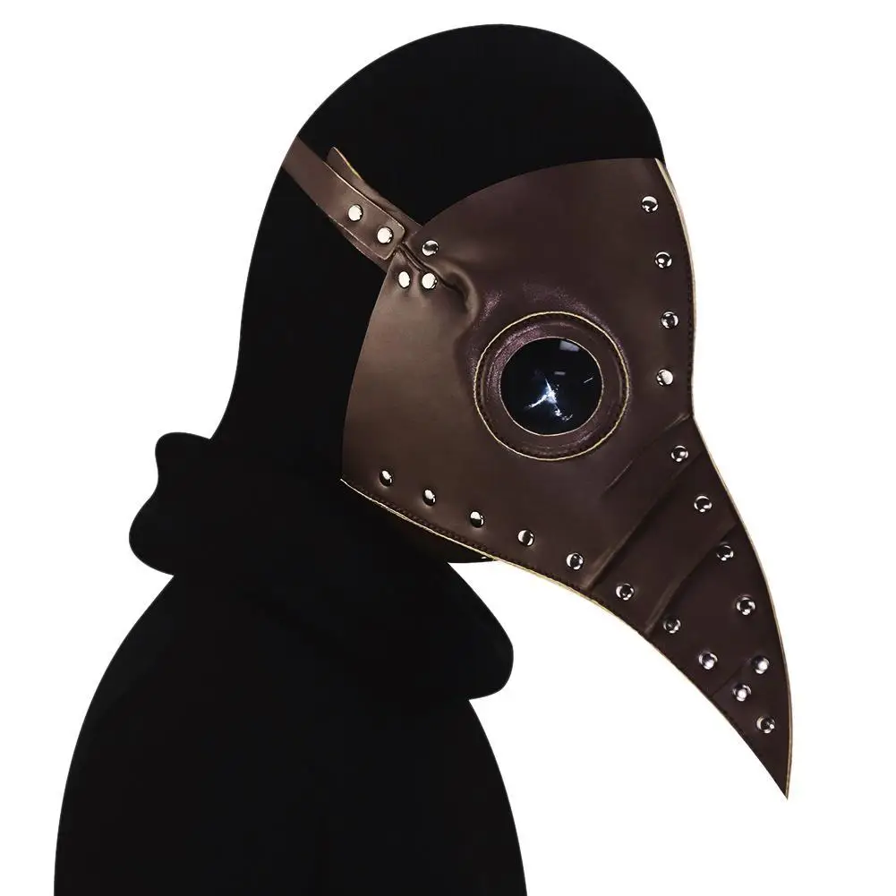 

Hot Halloween Festival Plague Long Birds Doctor Prom Mask Cosplay Mask Steam Punk Mask Dropship