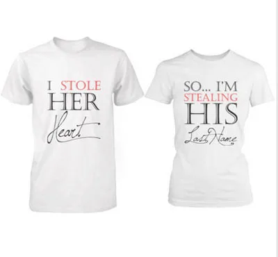 Popular Collections Make a bold statement with our His And Hers T-Shirts, or choose from our wide variety of expressive graphic tees for any season, interest or occasion. Whether you want a sarcastic t-shirt or a geeky t-shirt to embrace your inner nerd, CafePress has the tee you're looking for.