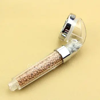 

Water-saving Bath Handheld Shower Nozzle Sprinkler Sprayer Filter Transparent