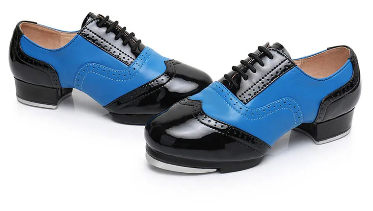 Женские и мужские танцевальные туфли из коровьей кожи со шнуровкой в стиле ретро качественные танцевальные туфли в винтажном стиле