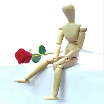 

Free Shipping!!New Arrival Wooden Mannequin Child Cartoon Wooden Puppet/ Wooden Manikin Best Value