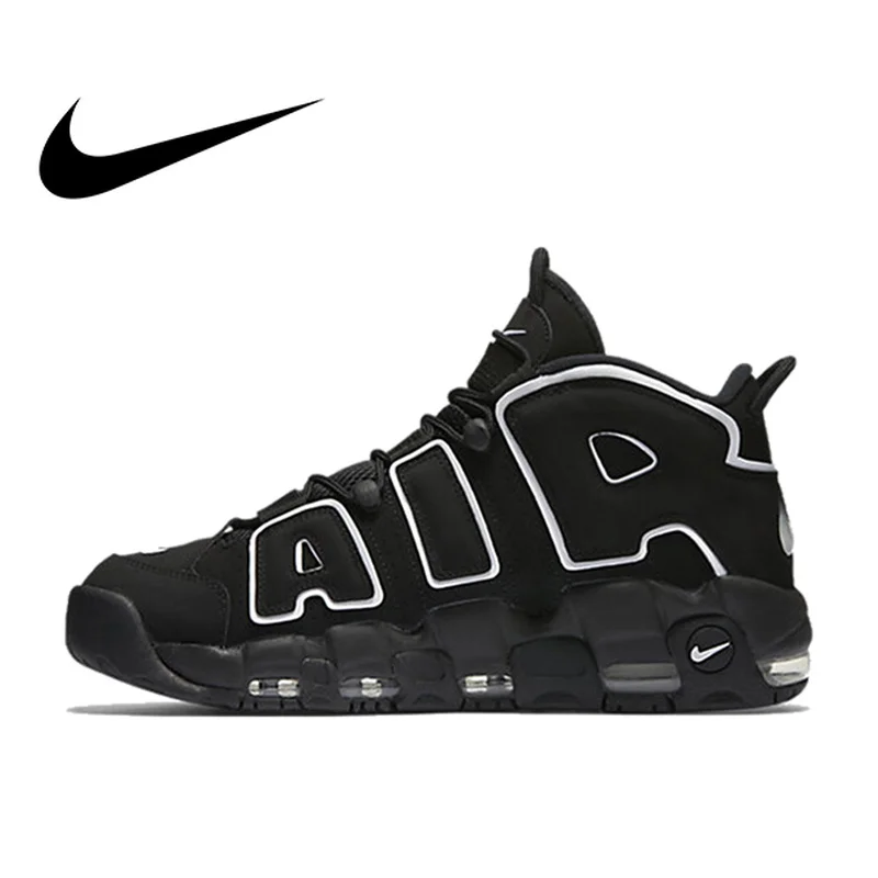 

Original Authentic Nike Max Air More Uptempo Men's Breathable Basketball Shoes Sports Sneakers Outdoor Medium Cut Shoes