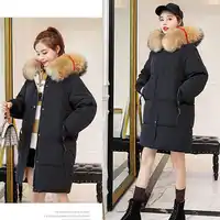 S-2XL Women Casual Cotton Down Jacket Autumn Winter Hoodie Parkas Clothes Warm Female Fashion Korean OL Coat 021-1510MC12