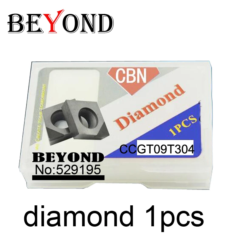 

Boron nitride CBN INSERT CCGT09T304,blade for cutting high hardness materials use boring bar cnc machine Factory Outlet