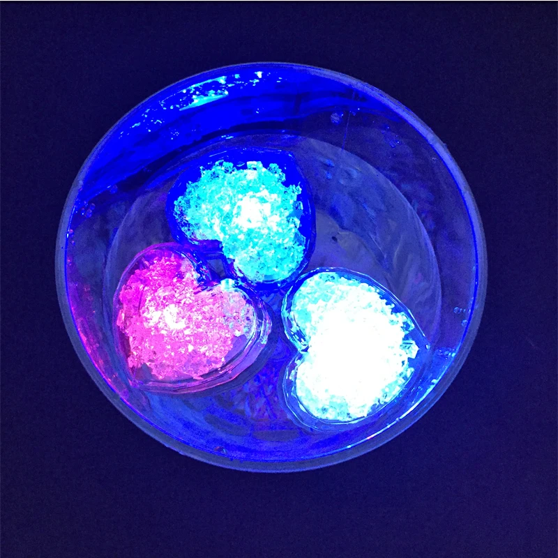 

DIY Colorful Flash LED Wedding Festival Party Decor Props Luminous LED Glowing Drinking Seven colors