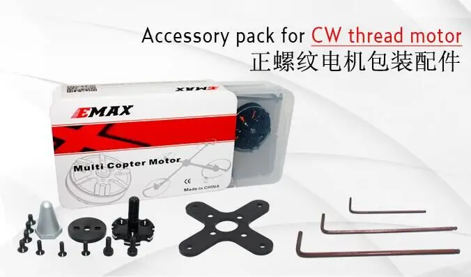 Emax MT3515 650KV KV650 микро электрический бесщеточный двигатель CW CCW для FPV мультикоптера квадрокоптера