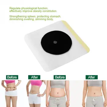 

Navel Anti Cellulite Stick Traditional Chinese Medicine Slimming Patch Bolus Fat Burning Weight Loss Body Shaping Magnet Sticker