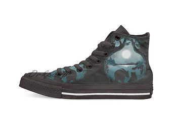 

Found you Design breathable Casual High Top lace-up Canvas shoes sneakers