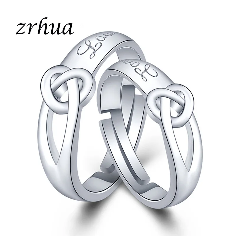 ZRHUA высокое качество кольца из стерлингового серебра 925 для мужчин и женщин ежедневный палец Анель аксессуары стерлингового серебра ювелирные изделия - Цвет основного камня: 21