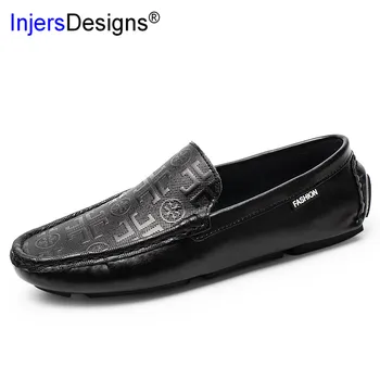 

2019 New Arrival Men Driving Shoes Soft Moccasins Comfortable Men Flats Breathable Slip-On Loafers 3 Color Fashion Casual Shoes