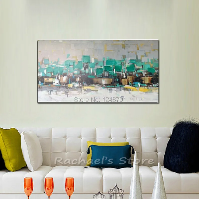 100% Handgeschilderde Nieuwe Grote Abstracte Schilderijen Op Canvas ... 100% Handgeschilderde Nieuwe Grote Abstracte Schilderijen Op Canvas ...