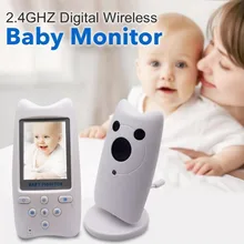 MBOSS беспроводной видеоняня монитор 2,4 дюймов ЖК-экран с 2 полосами разговора ночного видения охранная цифровая фотокамера