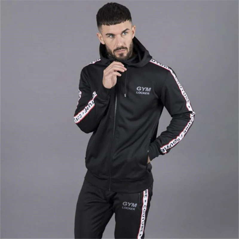 sport Set Running Gym Sportswear Tracksuits-2