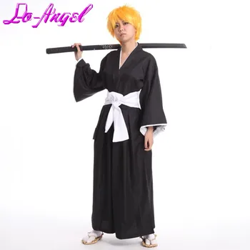 

Anime BLEACH Kurosaki ichigo Cosplay Halloween Party Costume Full Set