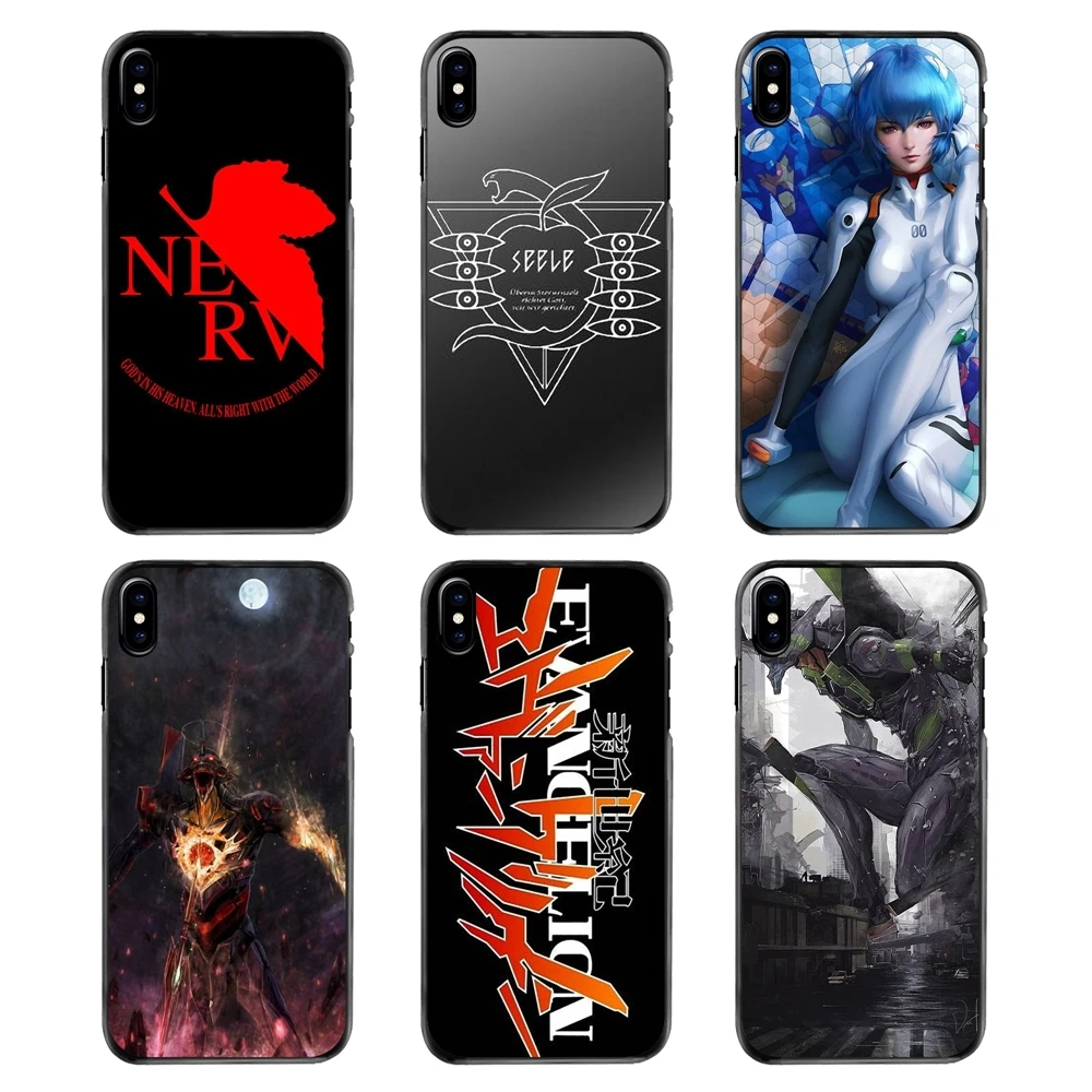 Кожаный чехол для телефона Sony Xperia X XA XZ M2 M4 M5 C3 C4 C5 T3 E4 E5 Z Z1 Z2 Z3 Z5 компактный Neon Genesis
