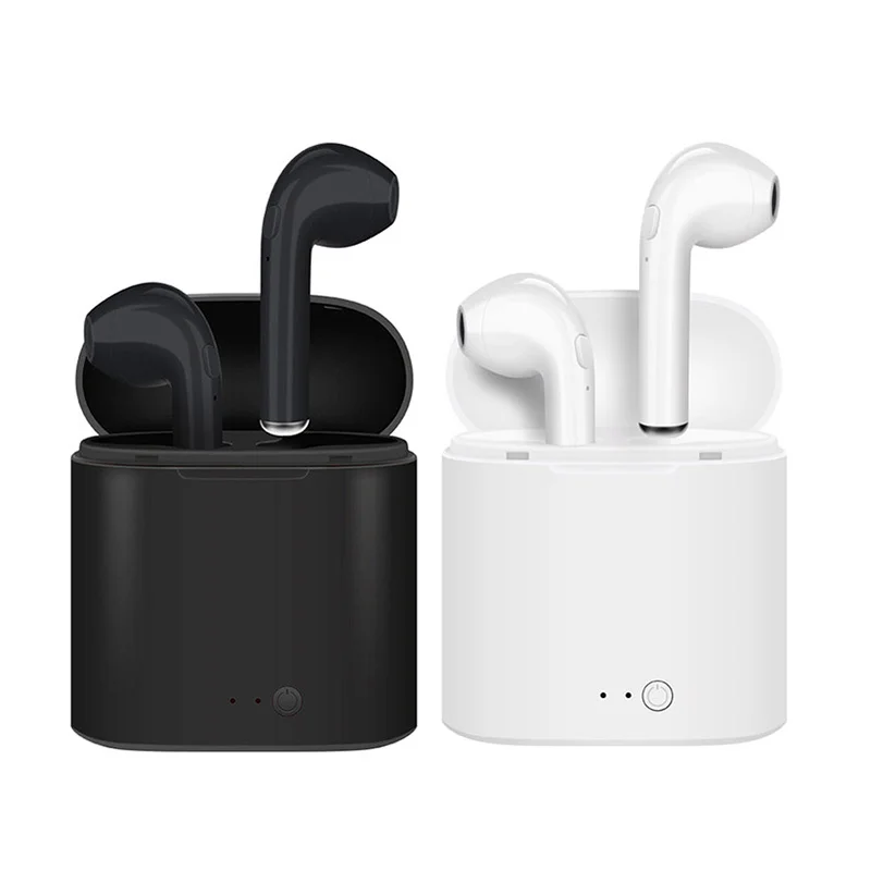 New i7s TWS Double Earphone For Apple iPhone XR XS MAX Mini Earphone