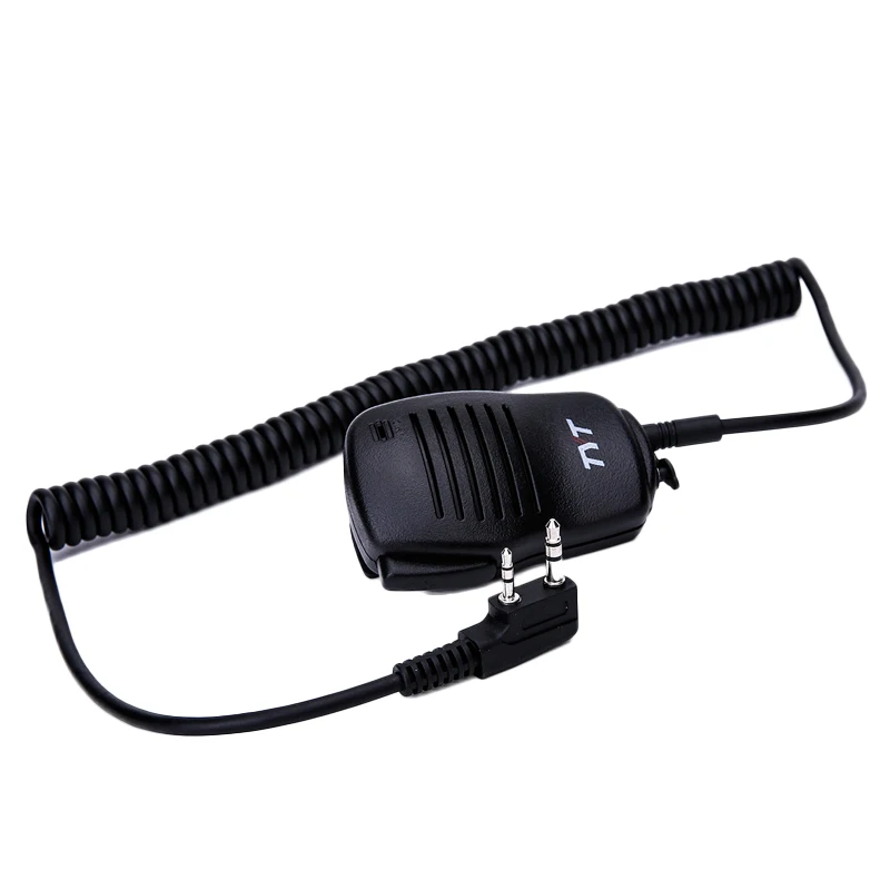 TYT 2 Pin PTT дистанционный плечевой микрофон для TH F8 UV8000D/E Walkie Talkie Двусторонняя