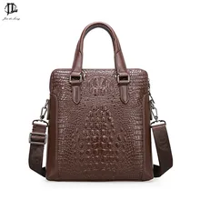 Модный бренд Prius, мягкая кожаная мужская сумка, тканый портфель с узором, модная сумка на плечо