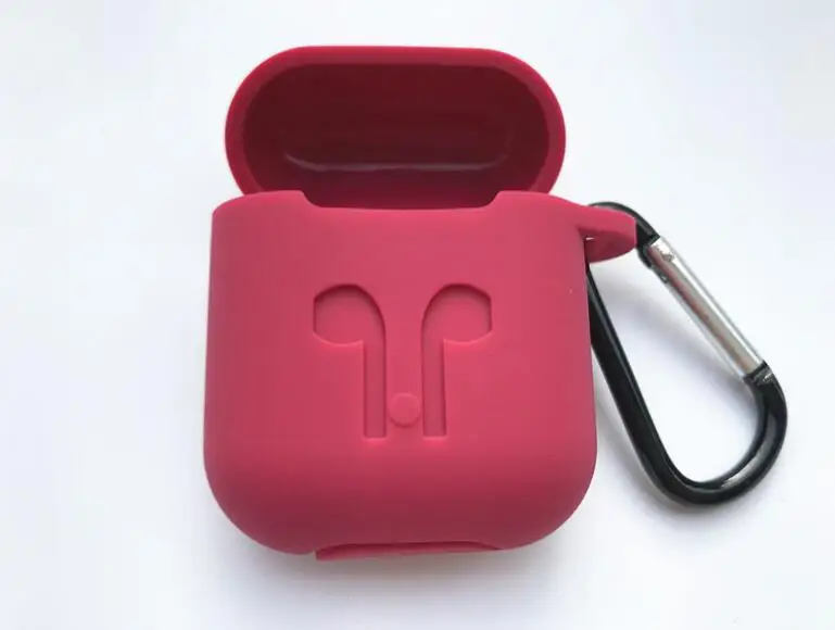 DHL для Apple AirPods защитный Ударопрочный силиконовый чехол с пылезащитной вилкой Розничная упаковка для iPhone 7 Bluetooth наушники