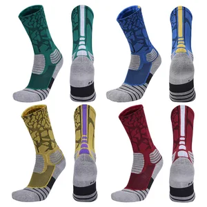 Image 2 - Brothock profesyonel basketbol çorapları boks elite kalın spor çorapları kaymaz dayanıklı kaykay havlu alt çorap çorap